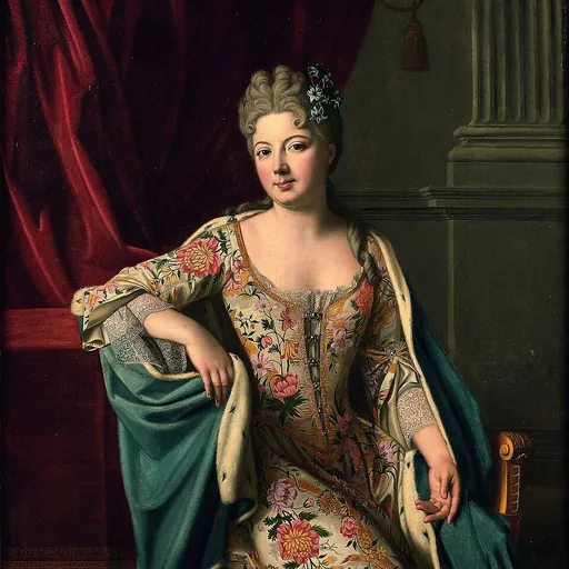 Portrait of Madeleine Angélique de Neufville de Villeroy