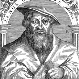 Portrait of Janus Cornarius