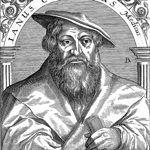 Portrait of Janus Cornarius