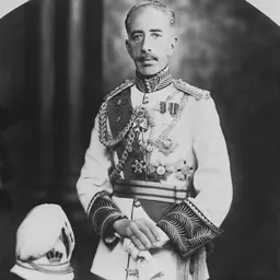 Portrait of Faisal I of Iraq