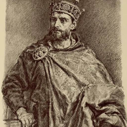 Portrait of Bolesław II the Generous