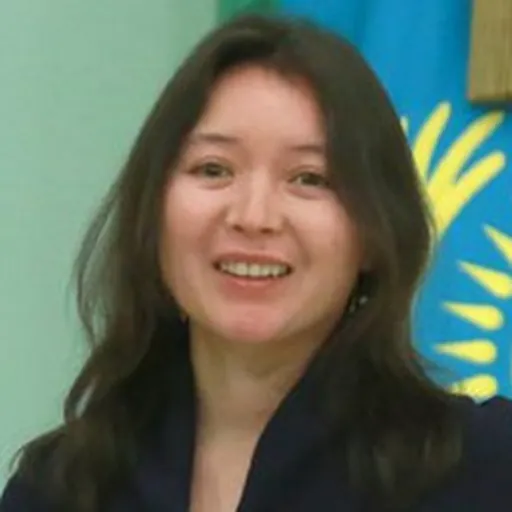 Portrait of Samal Yeslyamova