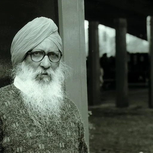 Portrait of Harbhajan Singh