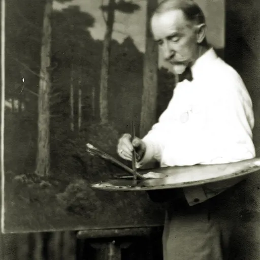 Portrait of Charles Warren Eaton