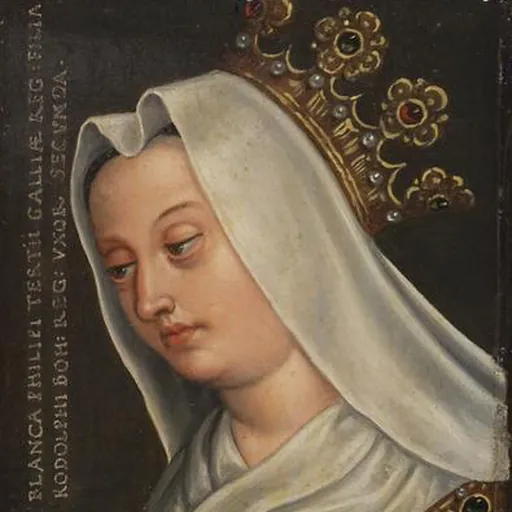 Portrait of Blanche of France, Duchess of Austria