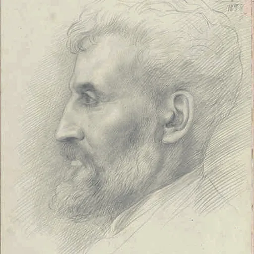 Portrait of Edouard Lanteri