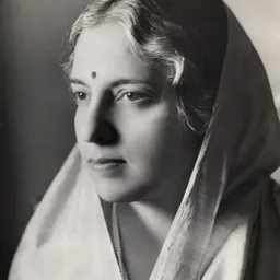 Portrait of Vijaya Lakshmi Pandit