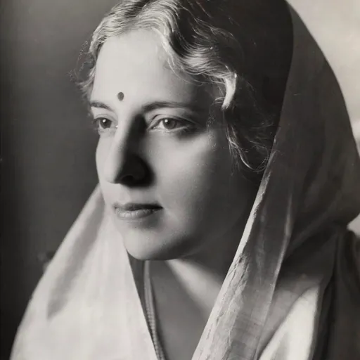 Portrait of Vijaya Lakshmi Pandit