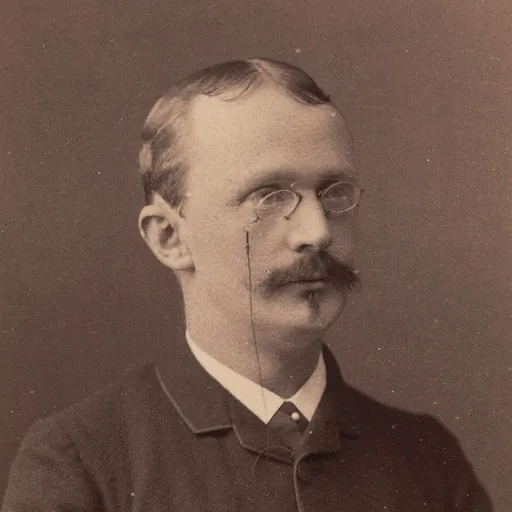 Portrait of Axel Christian Zetlitz Kielland