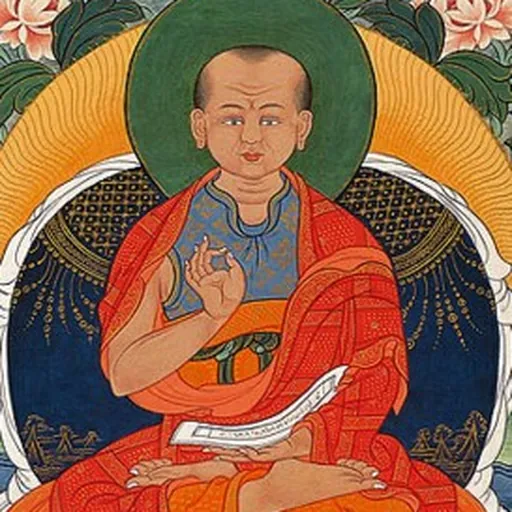 Portrait of Langri Tangpa