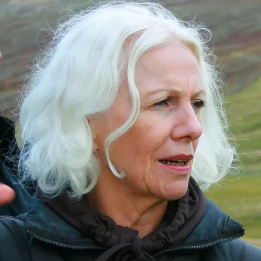 Portrait of Svanfríður Jónasdóttir