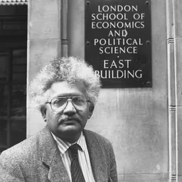 Portrait of Meghnad Desai, Baron Desai