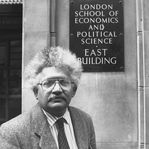 Portrait of Meghnad Desai, Baron Desai