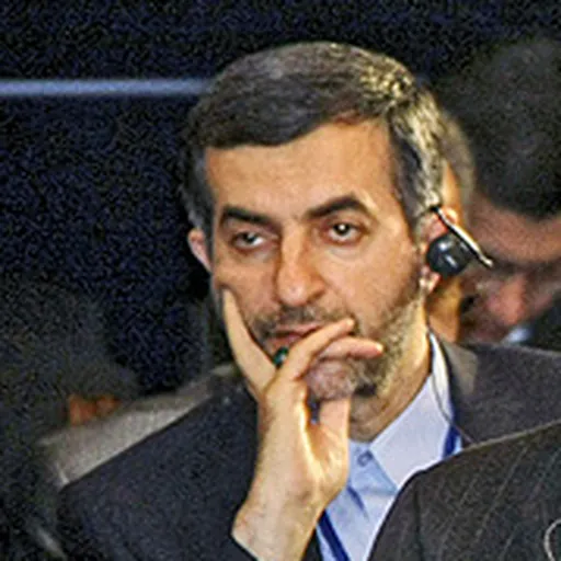 Portrait of Esfandiar Rahim Mashaei