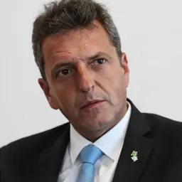 Portrait of Sergio Massa