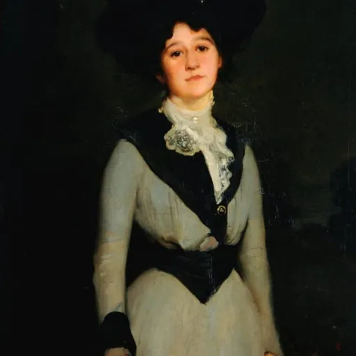 Portrait of Mary Dawson Elwell