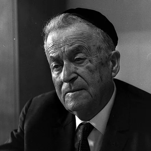 Portrait of Shmuel Yosef Agnon