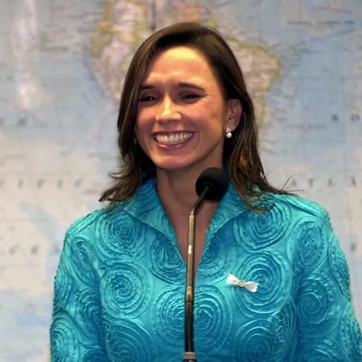 Portrait of María Consuelo Araújo