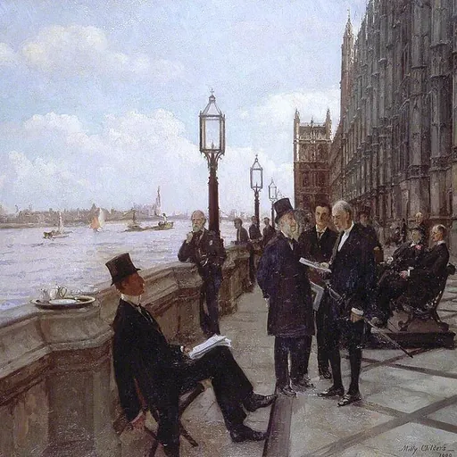 Portrait of Sir Norman Lamont, 2nd Baronet