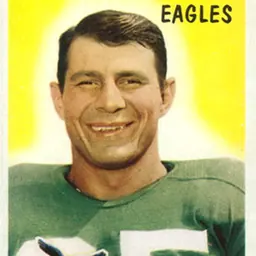 Portrait of Pete Pihos