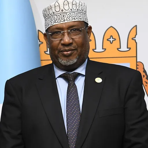 Portrait of Adan Mohamed Nuur Madobe