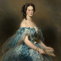 Portrait of Princess Alexandra of Saxe-Altenburg