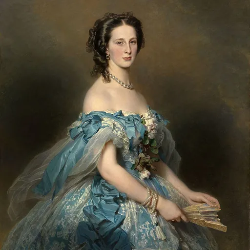Portrait of Princess Alexandra of Saxe-Altenburg