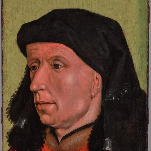Portrait of Johannes Ockeghem