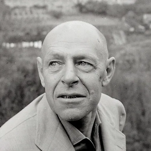 Portrait of Jean Dubuffet