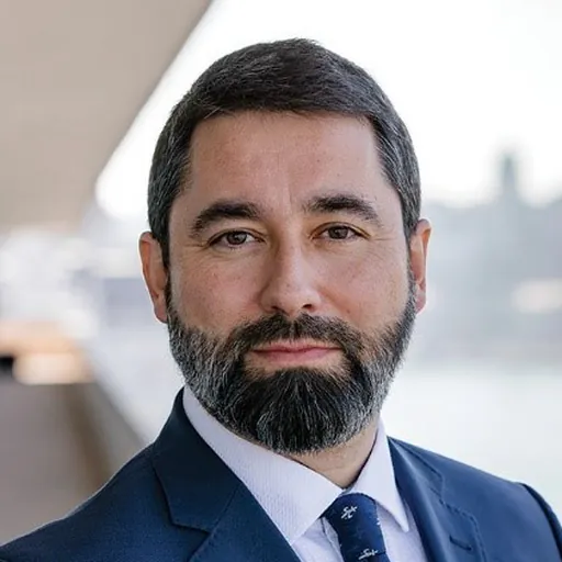 Portrait of Balázs Hidvéghi