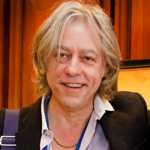 Portrait of Bob Geldof