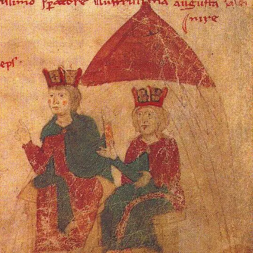 Portrait of Costanza I of Sicily