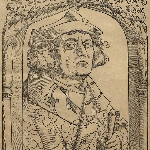Portrait of Johannes ab Indagine