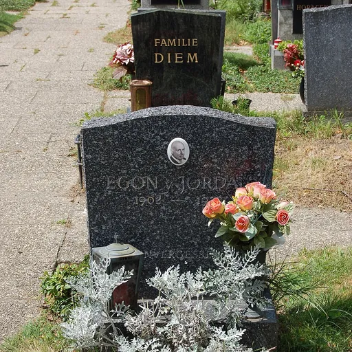 Portrait of Egon von Jordan