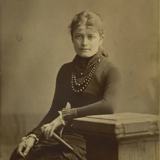 Portrait of Bertha Wegmann