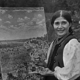 Portrait of Kateryna Bilokur