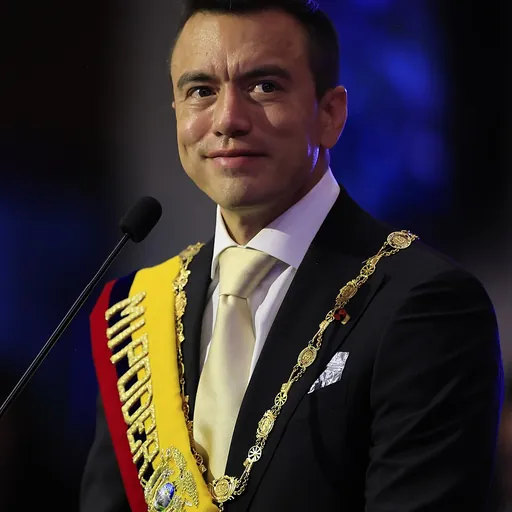 Portrait of Daniel Noboa