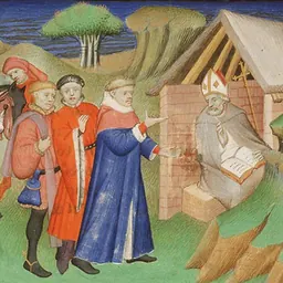 Portrait of Ælfheah of Canterbury