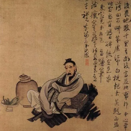 Portrait of Zhang Dai