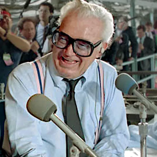 Portrait of Harry Caray