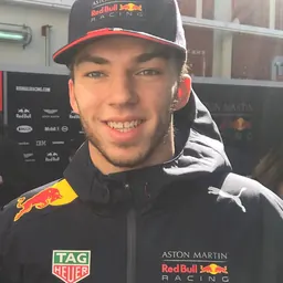 Portrait of Pierre Gasly