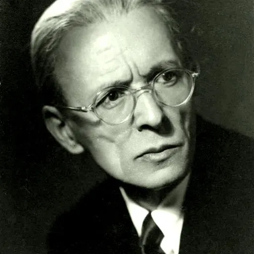 Portrait of Ildebrando Pizzetti