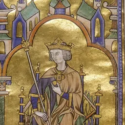 Portrait of Louis IX of France