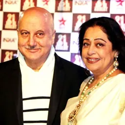 Portrait of Anupam Kher