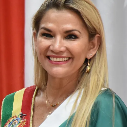 Portrait of Jeanine Áñez