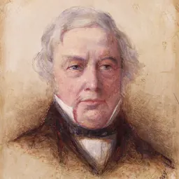 Portrait of Thomas Love Peacock