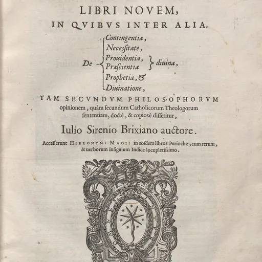 Portrait of Giulio Sirenio