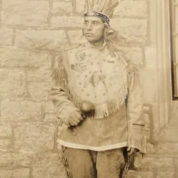 Portrait of Clinton Rickard