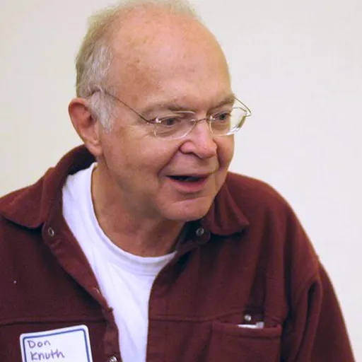 Portrait of Donald Knuth