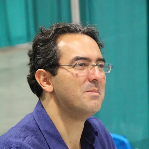 Portrait of Juan Gabriel Vásquez